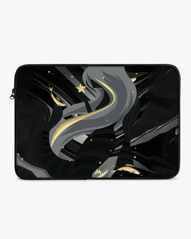 Lady Sunset MacBook / Laptop-Sleeve