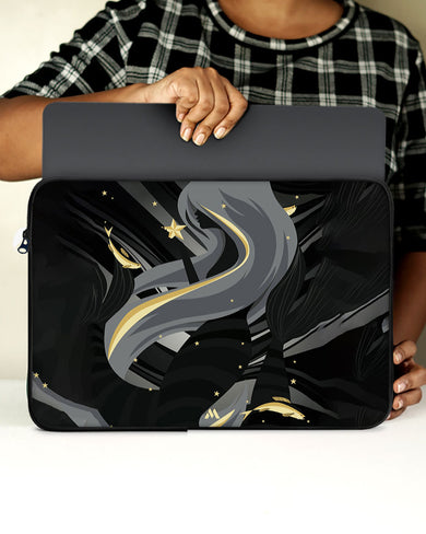 Lady Sunset MacBook / Laptop-Sleeve