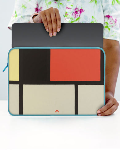 Composition [Piet Mondrian] MacBook / Laptop Sleeve