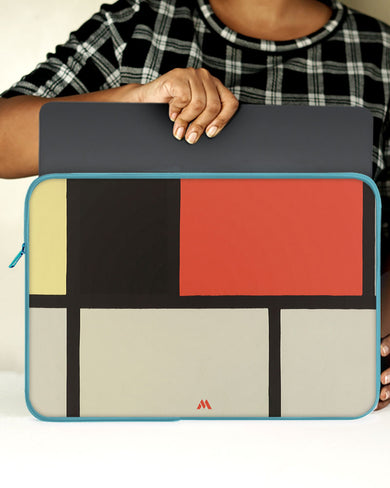 Composition [Piet Mondrian] MacBook / Laptop Sleeve