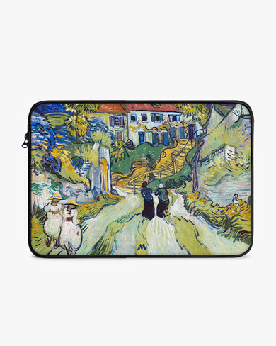 Stairway at Auvers [Van Gogh] MacBook / Laptop-Sleeve
