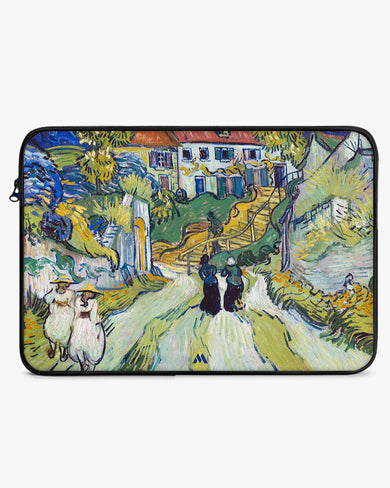 Stairway at Auvers [Van Gogh] MacBook / Laptop-Sleeve