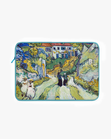Stairway at Auvers [Van Gogh] MacBook / Laptop-Sleeve