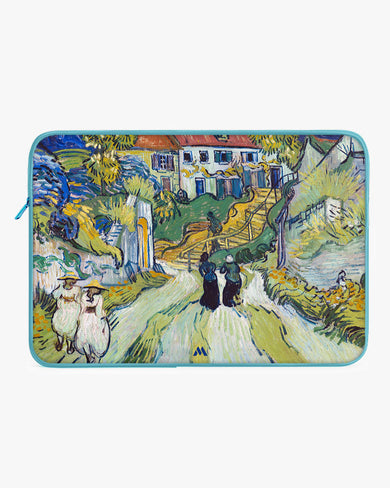 Stairway at Auvers [Van Gogh] MacBook / Laptop-Sleeve