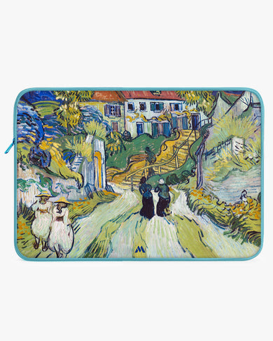 Stairway at Auvers [Van Gogh] MacBook / Laptop-Sleeve