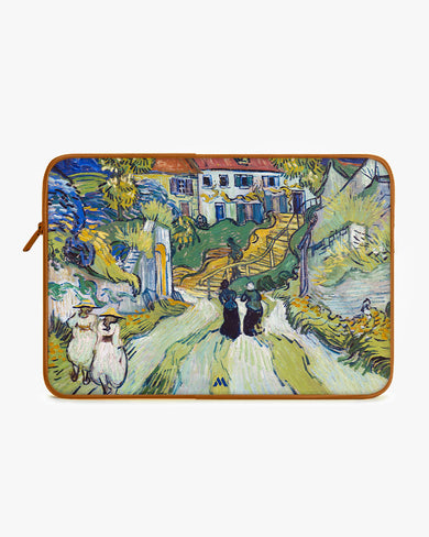 Stairway at Auvers [Van Gogh] MacBook / Laptop-Sleeve