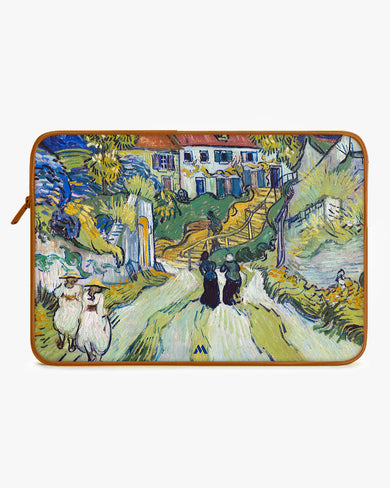 Stairway at Auvers [Van Gogh] MacBook / Laptop-Sleeve