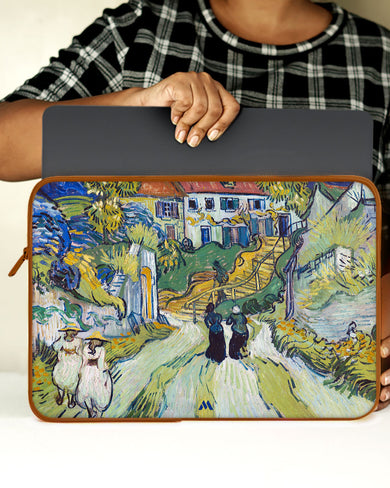 Stairway at Auvers [Van Gogh] MacBook / Laptop-Sleeve