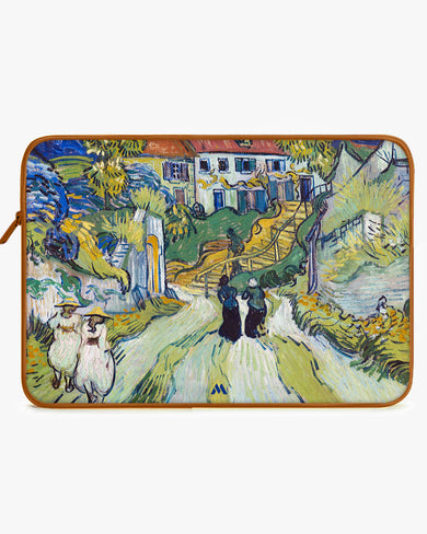 Stairway at Auvers [Van Gogh] MacBook / Laptop-Sleeve