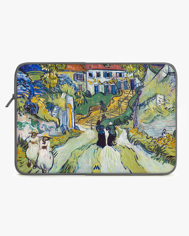 Stairway at Auvers [Van Gogh] MacBook / Laptop-Sleeve