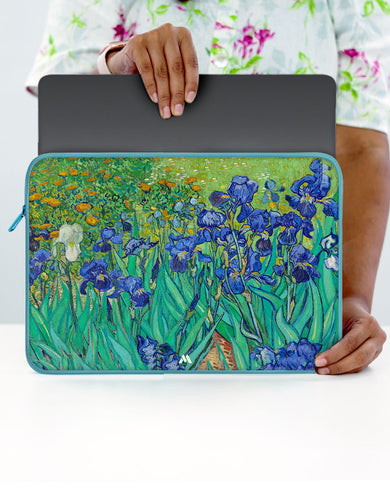 Irises [Van Gogh] MacBook / Laptop-Sleeve