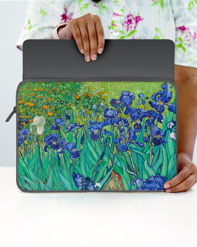 Irises [Van Gogh] MacBook / Laptop-Sleeve