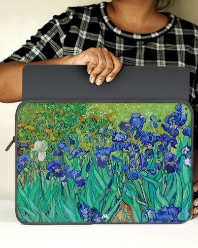 Irises [Van Gogh] MacBook / Laptop-Sleeve