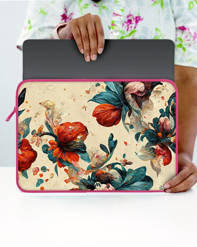 Ruby Bloom MacBook / Laptop Sleeve