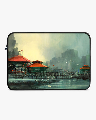 Coastal Village Heaven MacBook / Laptop-Sleeve