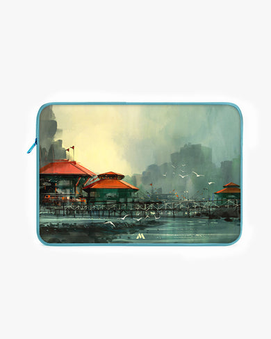 Coastal Village Heaven MacBook / Laptop-Sleeve