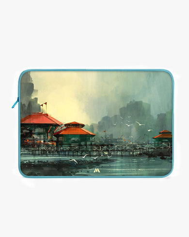 Coastal Village Heaven MacBook / Laptop-Sleeve