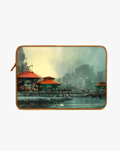 Coastal Village Heaven MacBook / Laptop-Sleeve