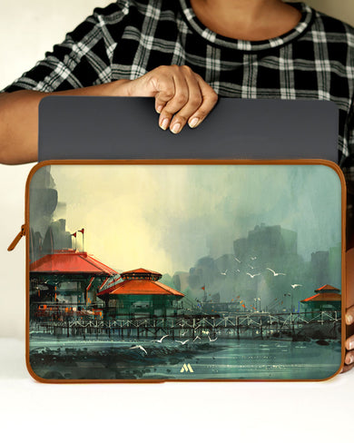 Coastal Village Heaven MacBook / Laptop-Sleeve