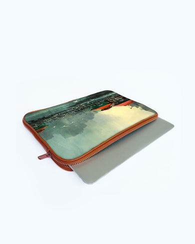 Coastal Village Heaven MacBook / Laptop-Sleeve