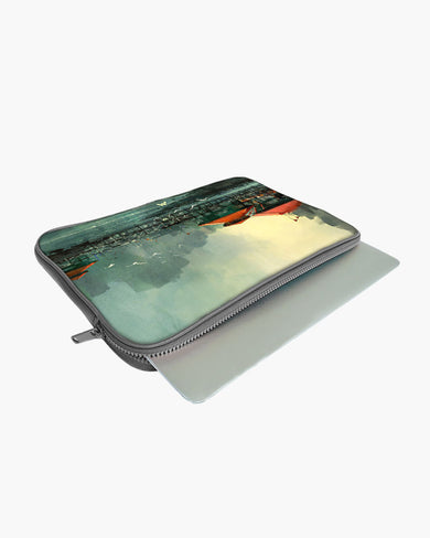 Coastal Village Heaven MacBook / Laptop-Sleeve