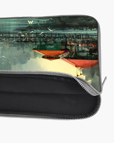 Coastal Village Heaven MacBook / Laptop-Sleeve