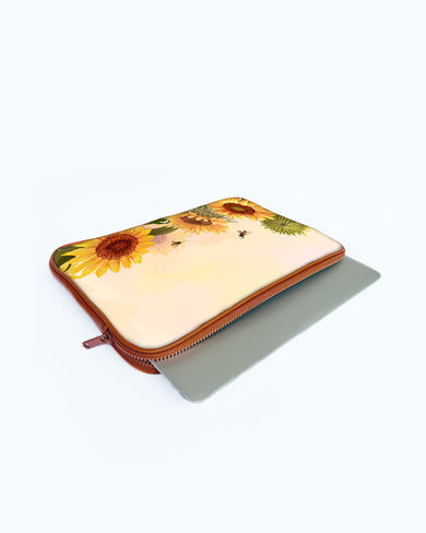 Dazzling Sunflowers MacBook / Laptop Sleeve