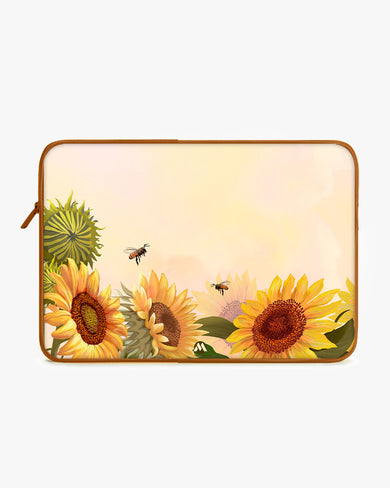 Dazzling Sunflowers MacBook / Laptop Sleeve
