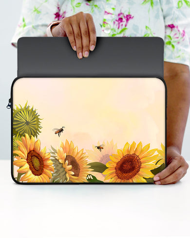 Dazzling Sunflowers MacBook / Laptop Sleeve