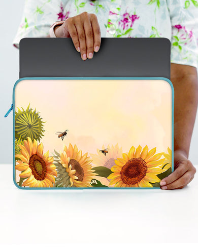 Dazzling Sunflowers MacBook / Laptop Sleeve