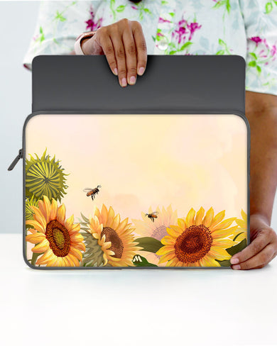Dazzling Sunflowers MacBook / Laptop Sleeve
