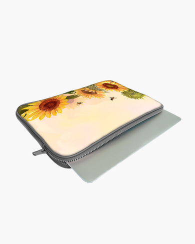 Dazzling Sunflowers MacBook / Laptop Sleeve