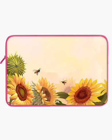 Dazzling Sunflowers MacBook / Laptop Sleeve