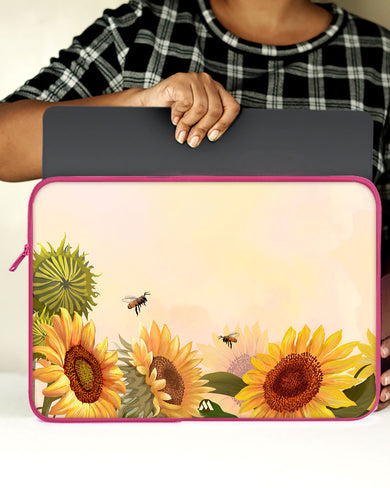 Dazzling Sunflowers MacBook / Laptop Sleeve