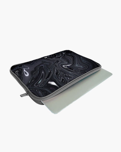 Charcoal Chaos MacBook / Laptop-Sleeve