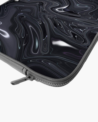 Charcoal Chaos MacBook / Laptop-Sleeve