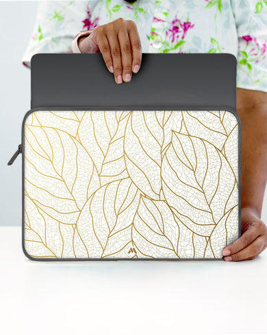 Golden Autumn Leaves MacBook / Laptop Sleeve