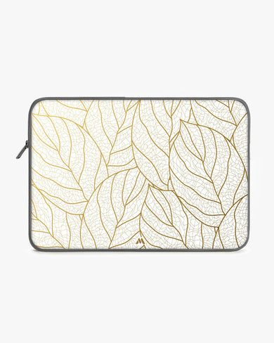 Golden Autumn Leaves MacBook / Laptop Sleeve