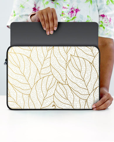 Golden Autumn Leaves MacBook / Laptop Sleeve