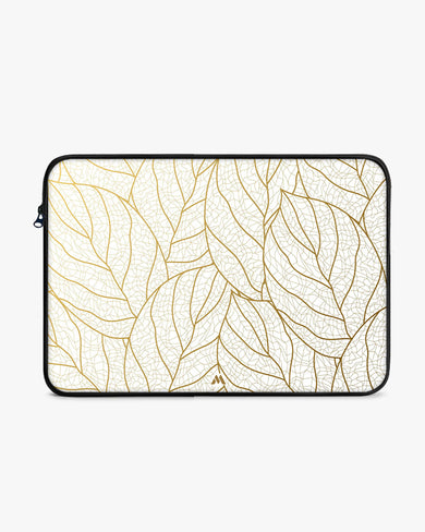 Golden Autumn Leaves MacBook / Laptop Sleeve