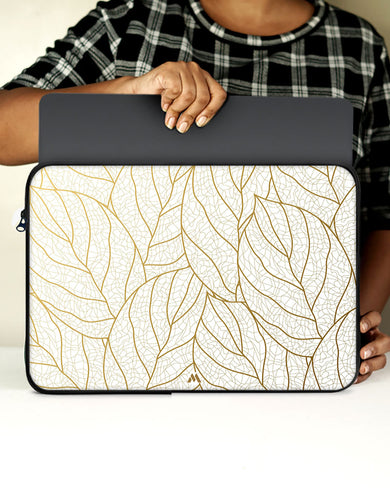 Golden Autumn Leaves MacBook / Laptop Sleeve