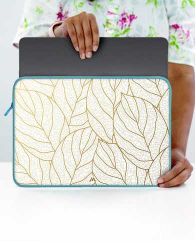 Golden Autumn Leaves MacBook / Laptop Sleeve