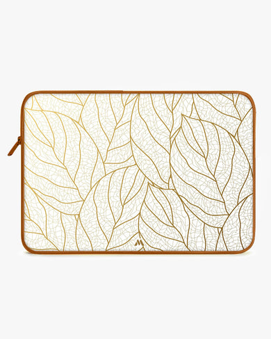 Golden Autumn Leaves MacBook / Laptop Sleeve