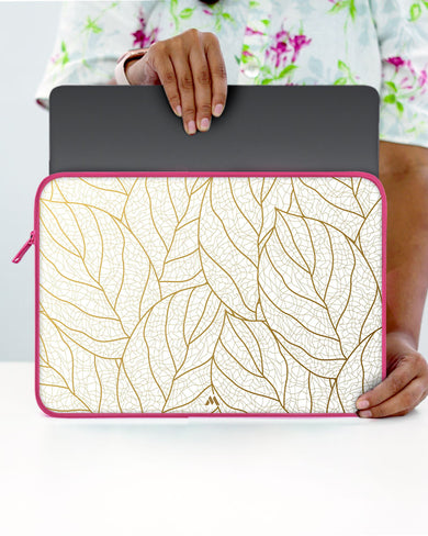 Golden Autumn Leaves MacBook / Laptop Sleeve