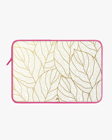 Golden Autumn Leaves MacBook / Laptop Sleeve