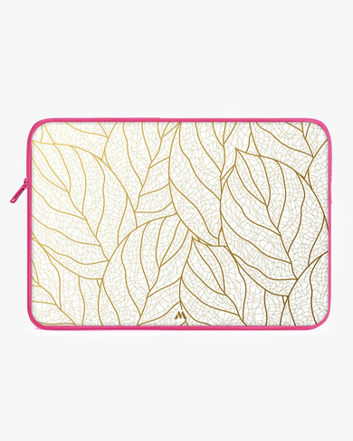 Golden Autumn Leaves MacBook / Laptop Sleeve