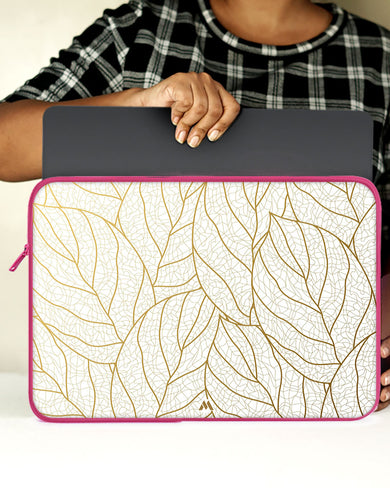 Golden Autumn Leaves MacBook / Laptop Sleeve