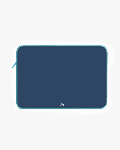 Gray Blue Life MacBook / Laptop-Sleeve