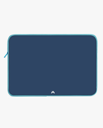 Gray Blue Life MacBook / Laptop-Sleeve