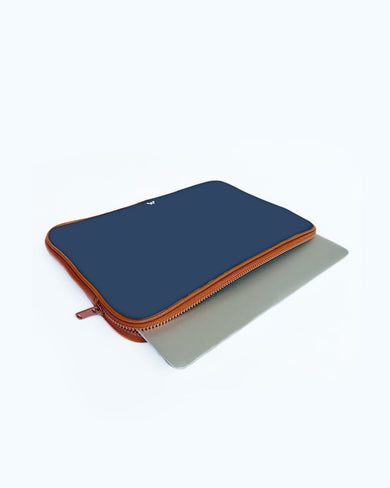 Gray Blue Life MacBook / Laptop-Sleeve